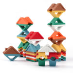 Triangle Silicone Stack Toy (1)