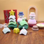 christmas tree silicone stack toys (1)