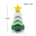 christmas tree silicone stack toys (3)