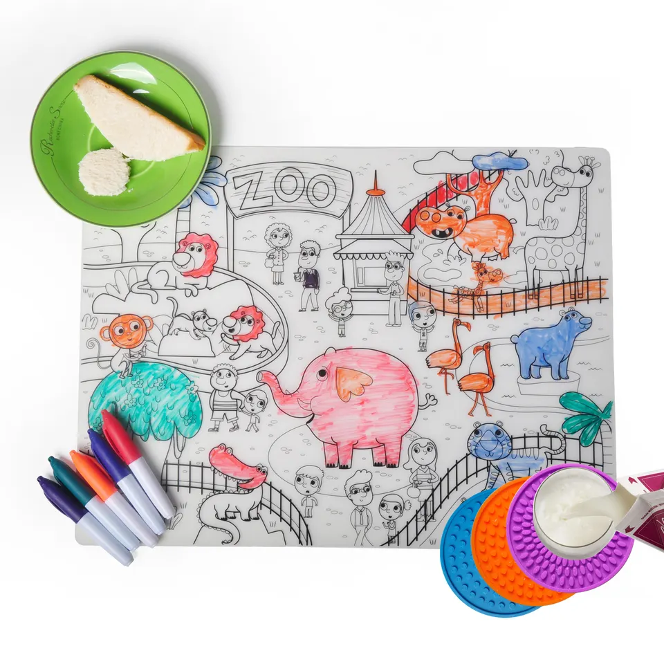 Coloring Silicone Drawing Mat