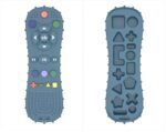 tv remote control silicone baby teether (4)